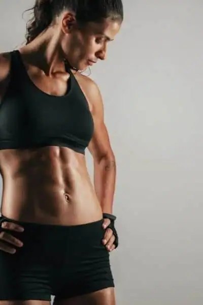 Toning Up at Home: The Ultimate Guide to Bodyweight Exercises 2 Image of woman's toned stomach after bodyweight exercises Busby and non-surgical treatment from Lipo 360