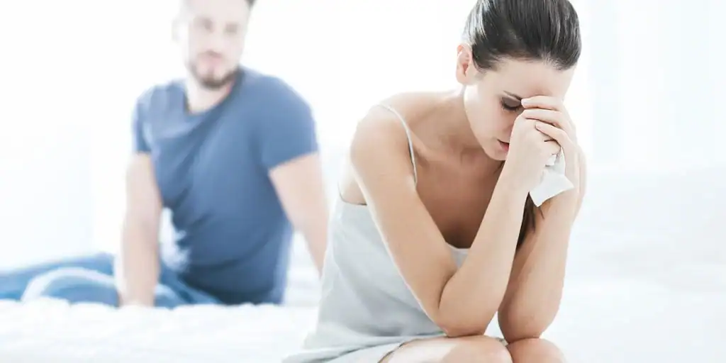 Rejuvenating Intimacy: Exploring Surgical Solutions for Vaginal Laxity 3 image of woman upset about vaginal laxity Busby
